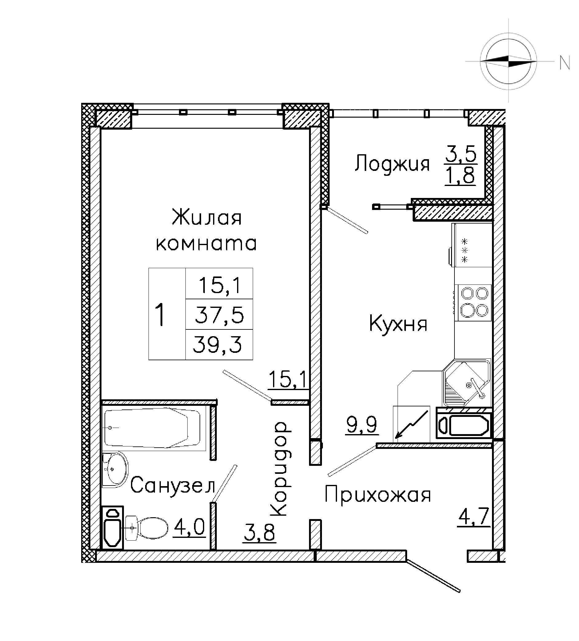 Планировка квартиры