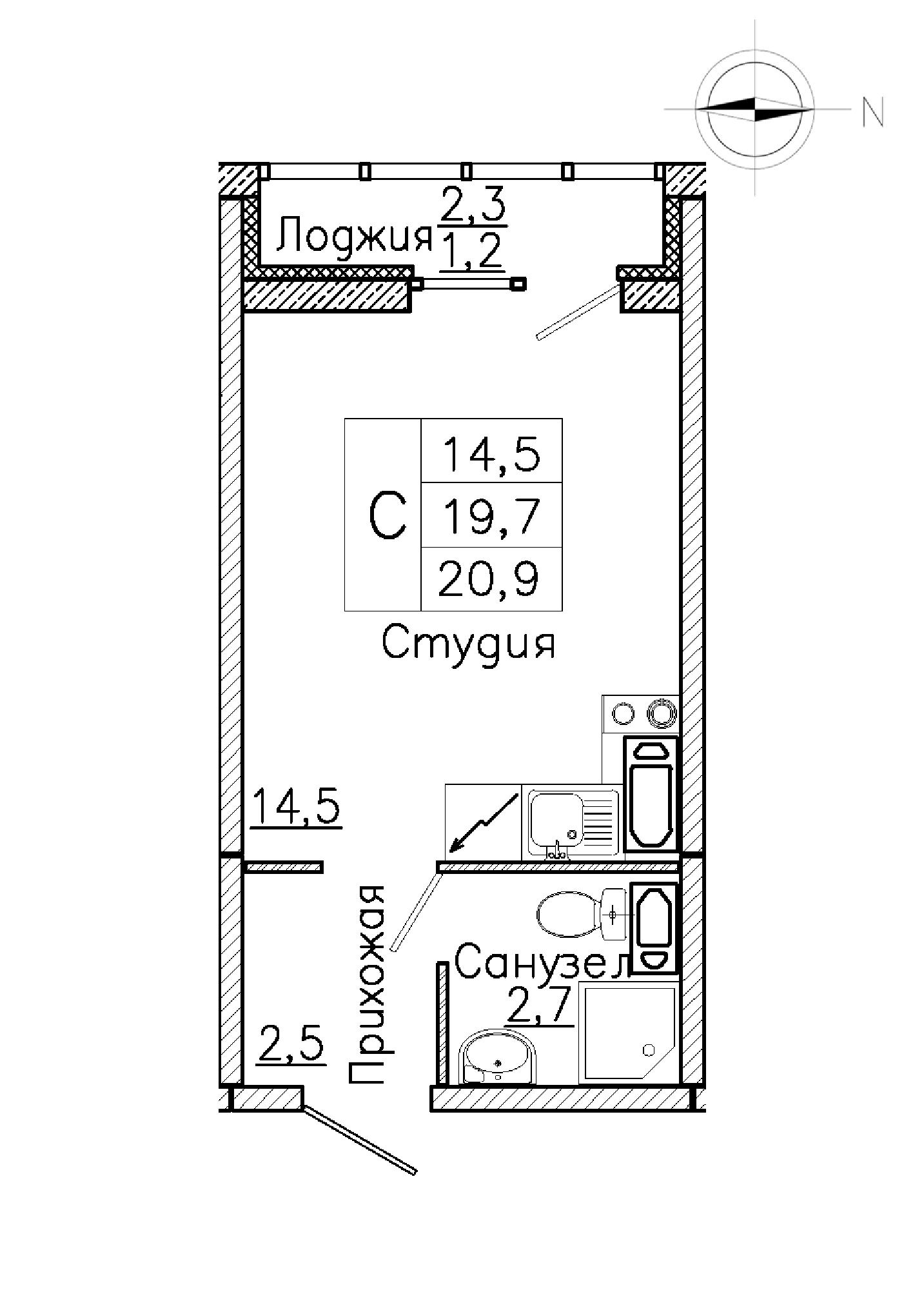 Планировка квартиры