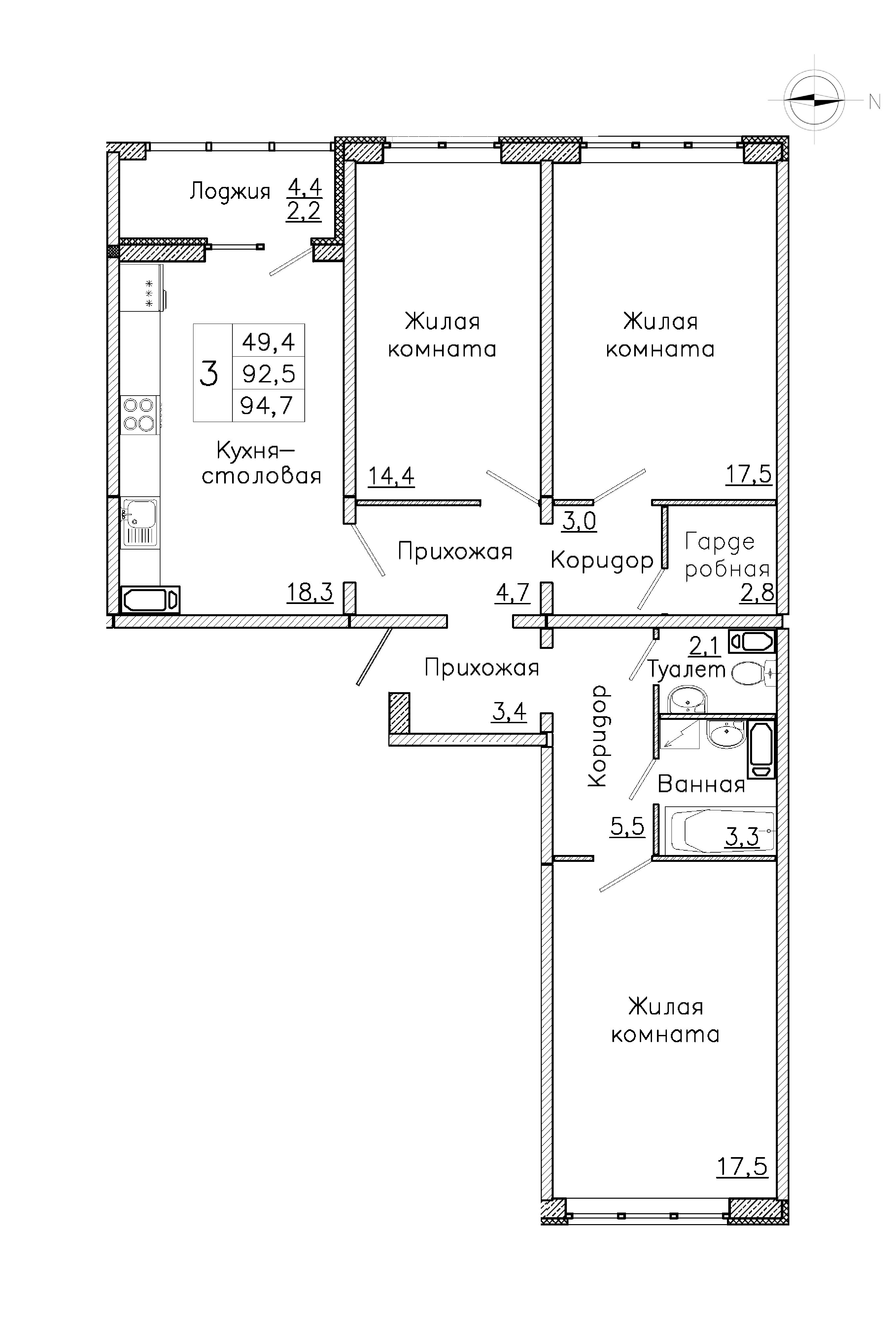 Планировка квартиры