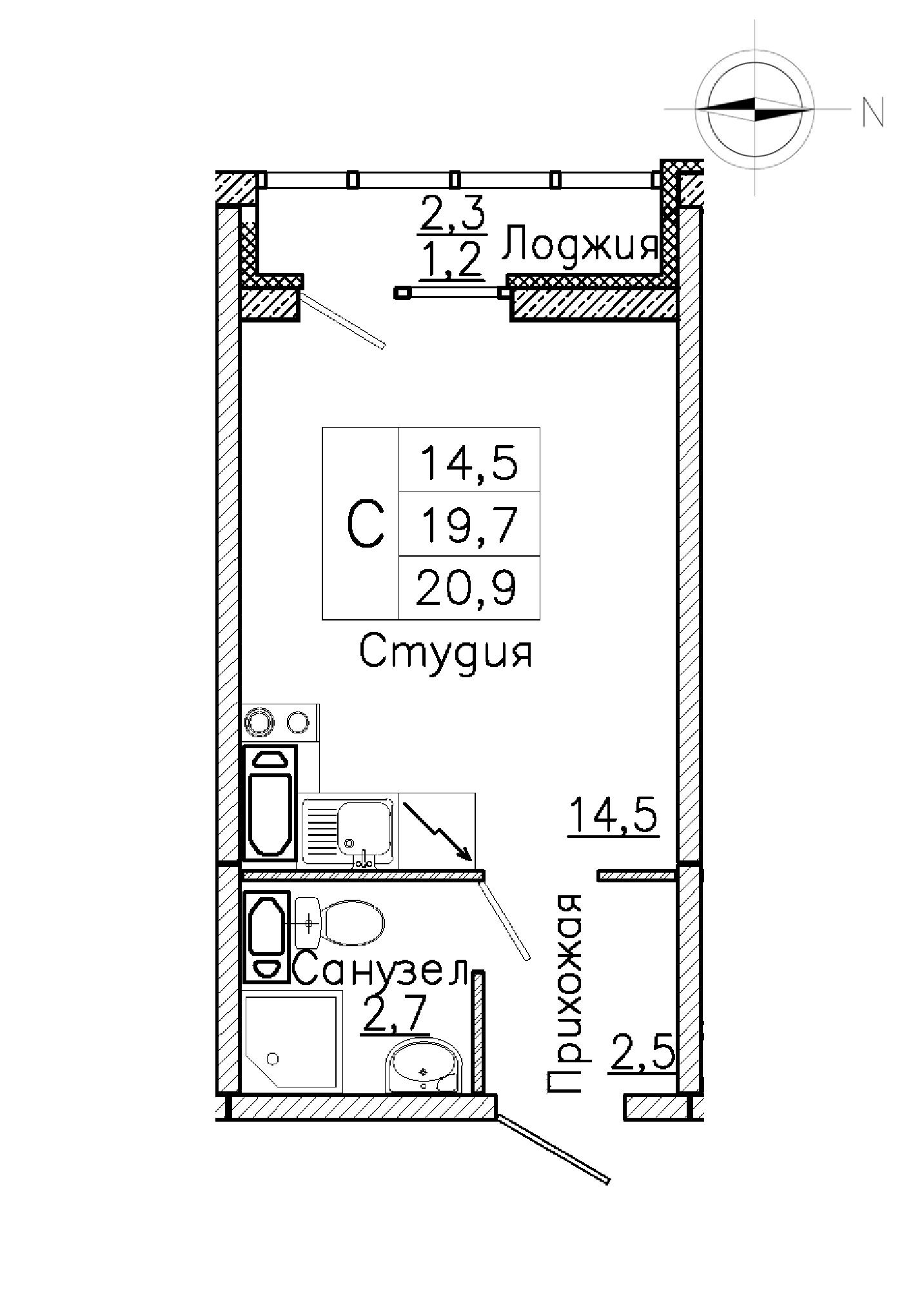 Планировка квартиры